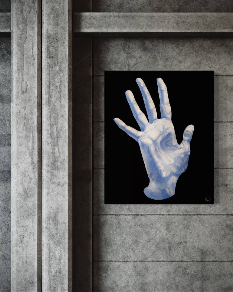 Original Symbolism Body Painting by Lera Ost