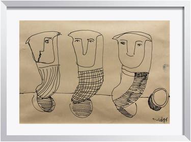 Print of Body Drawings by Ahmed Mohammed AG