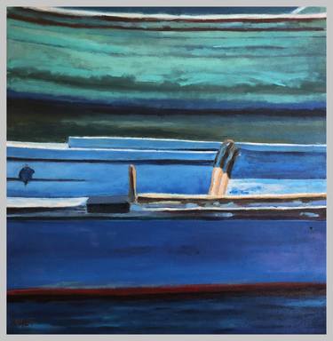 Print of Boat Paintings by Ahmed Mohammed AG