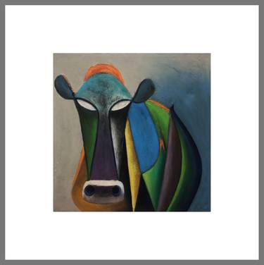 Original Cubism Animal Paintings by Ahmed Mohammed AG