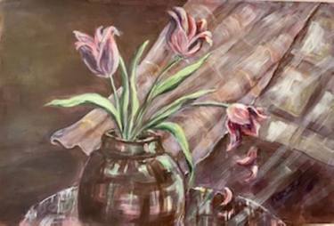 Original Fine Art Still Life Paintings by PHEBE DEFINE COSENTINO