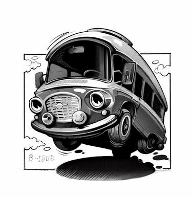 Original Conceptual Automobile Drawings by Niyaz Melikli