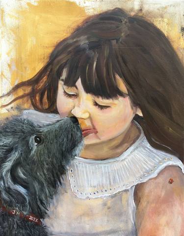 Original Fine Art Children Paintings by Johanna McWeeney