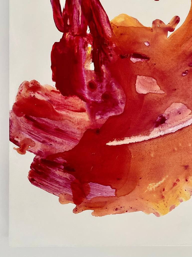 Original Abstract Expressionism Abstract Painting by Maria Baker