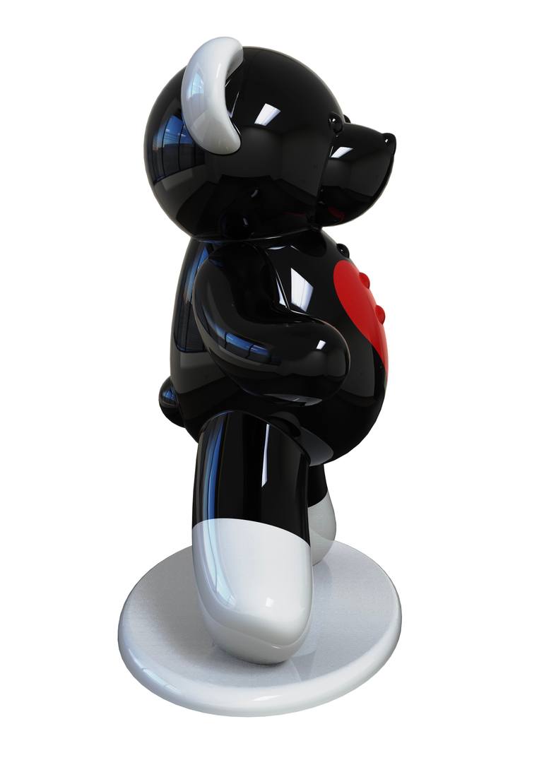 Original Art Deco Animal Sculpture by Andre Gacko