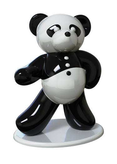 Ours Pop Art Panda 45cm Co. N¯4 thumb