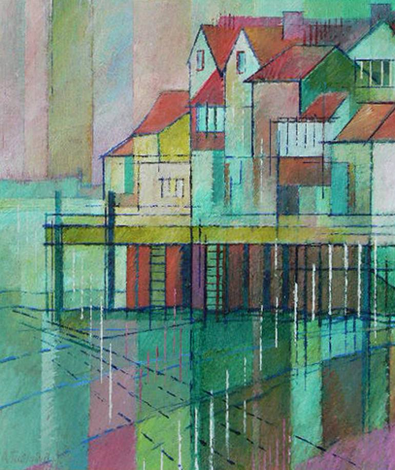 Shimmer, Skimmer Painting by Anne Thornhill Saatchi Art