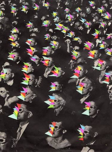 Print of People Collage by By Danilo Cicero