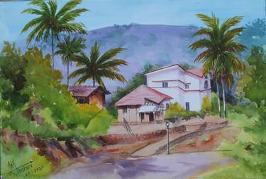 Original Realism Landscape Paintings by Anil Thakare