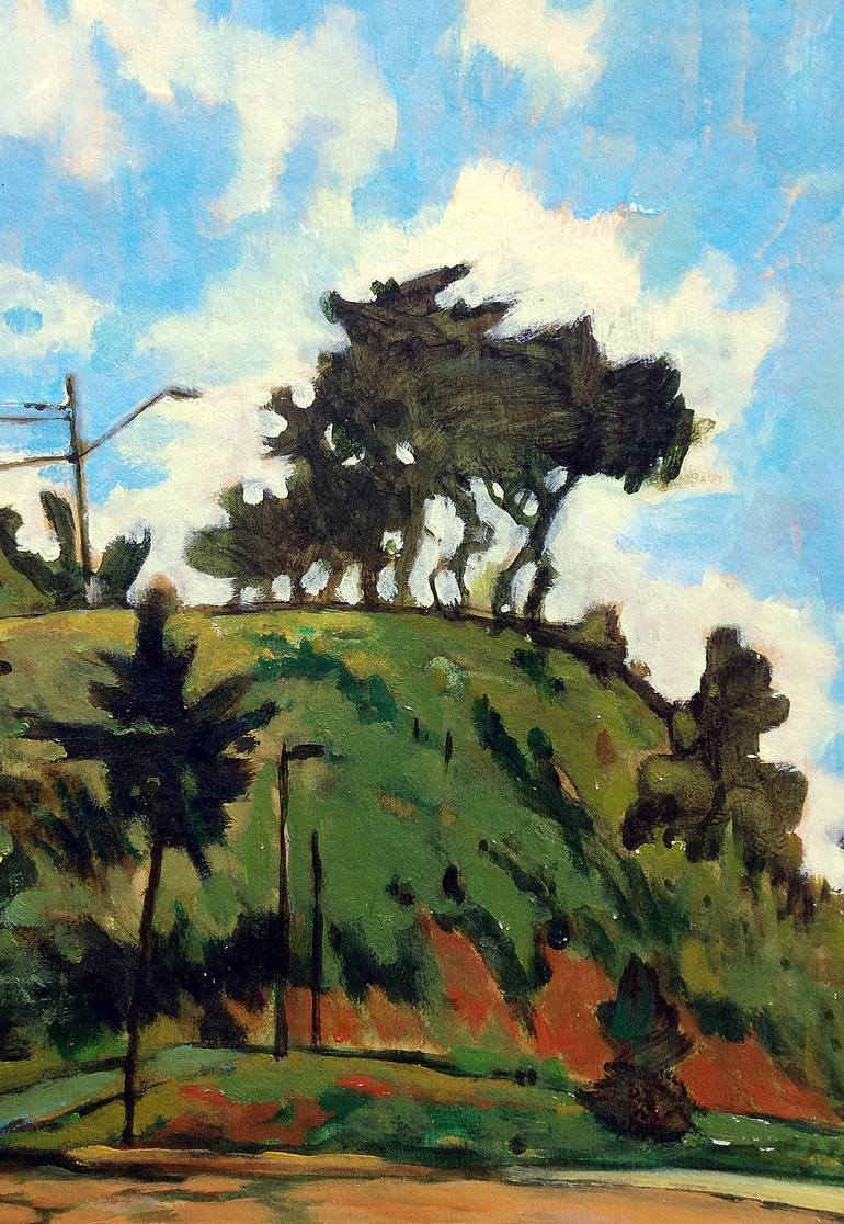 Original Expressionism Landscape Painting by André Tietzmann O Camarão