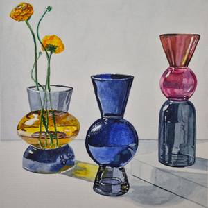 Três vasos e uma distância
