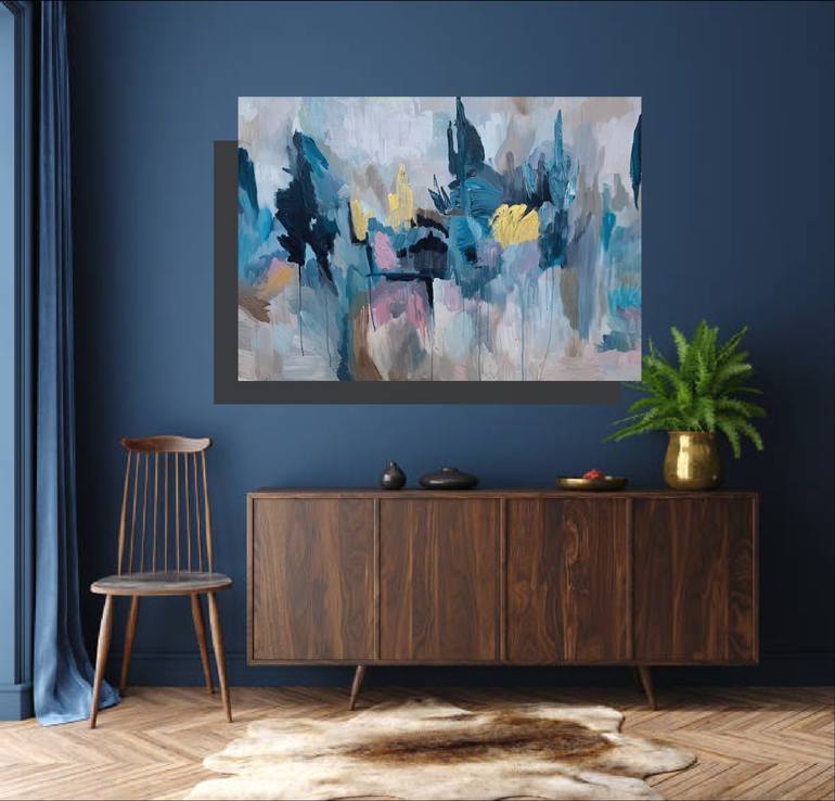 Original Modern Abstract Painting by Marta Dorozhivska