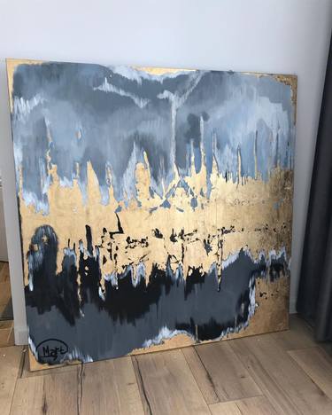 Original Abstract Painting by Marta Dorozhivska