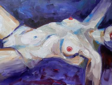 Print of Expressionism Erotic Paintings by Iva Art