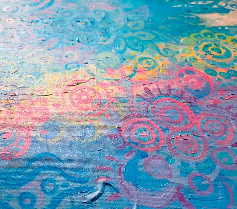 Original Expressionism Landscape Painting by Iva Art
