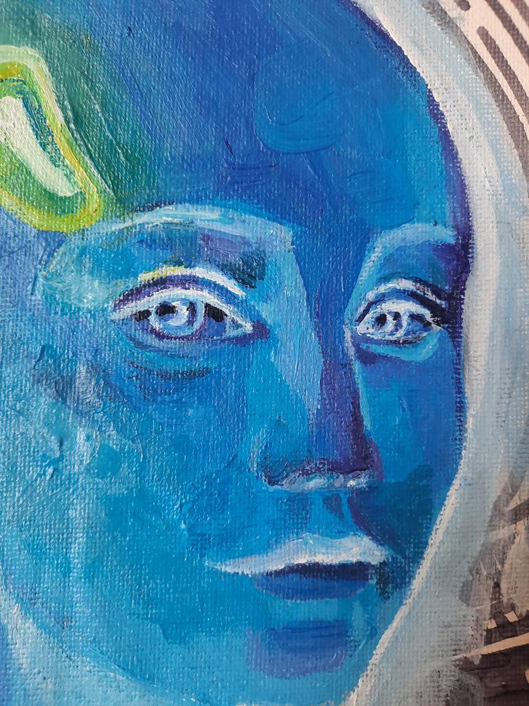Original Contemporary Religion Painting by Iva Art