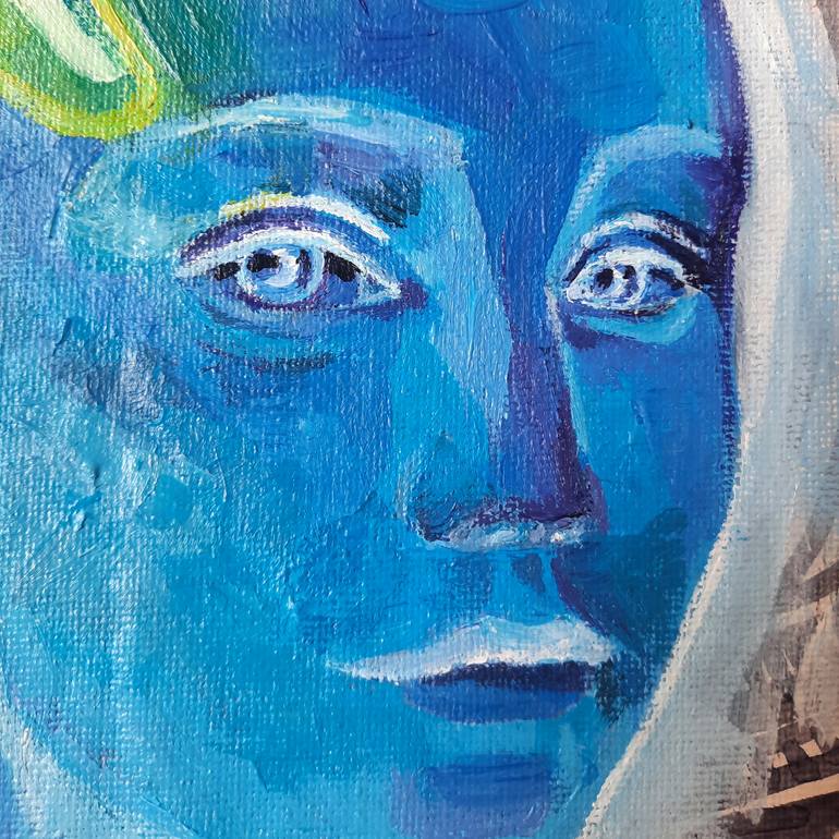 Original Contemporary Religion Painting by Iva Art