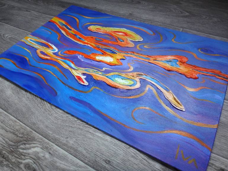 Original Abstract Painting by Iva Art