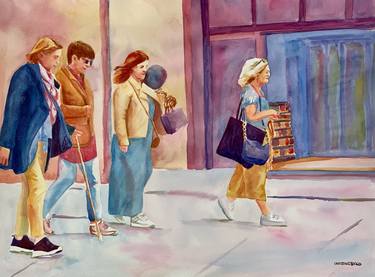 Original People Paintings by Christine Beard