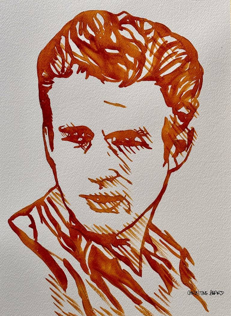 Original Figurative People Paintings by Christine Beard