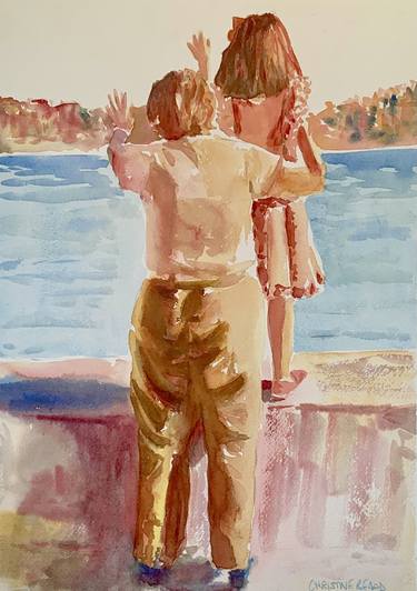 Original Figurative People Paintings by Christine Beard