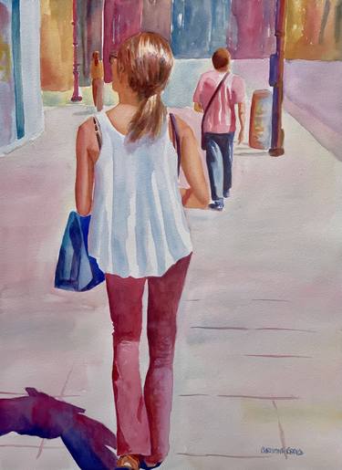 Original Figurative People Paintings by Christine Beard