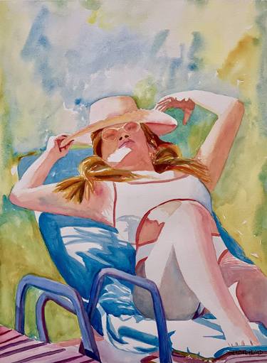 Original Figurative People Paintings by Christine Beard