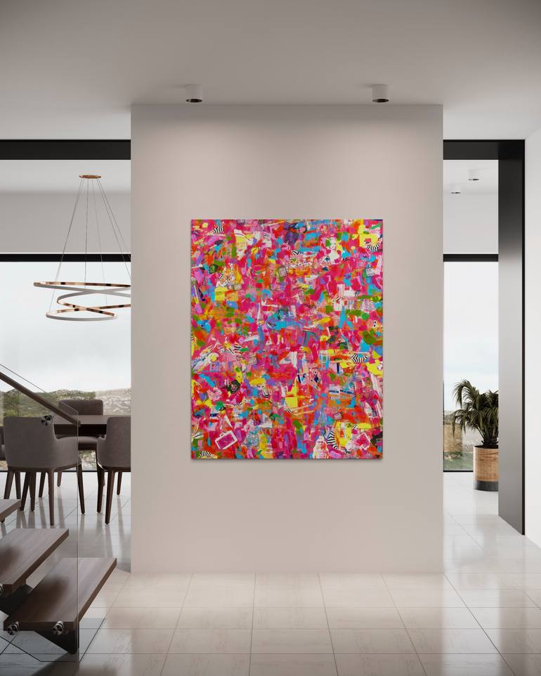 Original Abstract Pop Culture/Celebrity Mixed Media by Speaker Jill