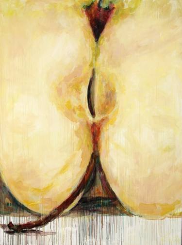 Print of Erotic Paintings by Anete Lesite