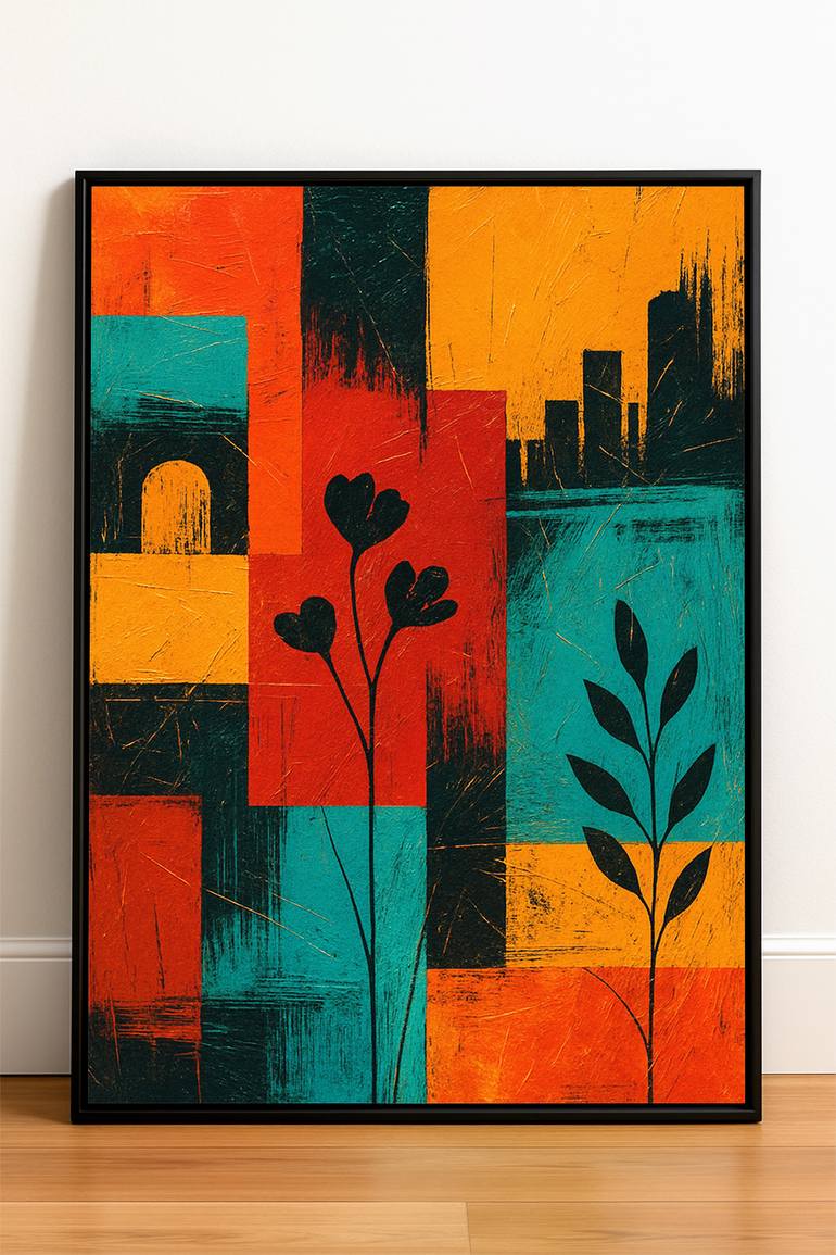 Original Abstract Expressionism Abstract Digital by Diogo Cruz
