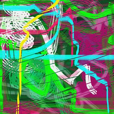 Original Fine Art Abstract Digital by Diogo Cruz