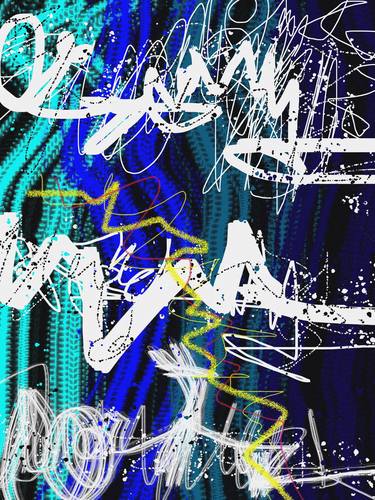 Original Fine Art Abstract Digital by Diogo Cruz