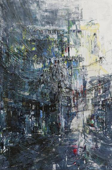 Original Expressionism Landscape Paintings by Thanh Nguyen