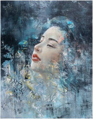 Original Impressionism Women Paintings by Thanh Nguyen