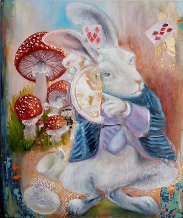 Original Symbolism Fantasy Paintings by Olga Vedyagina