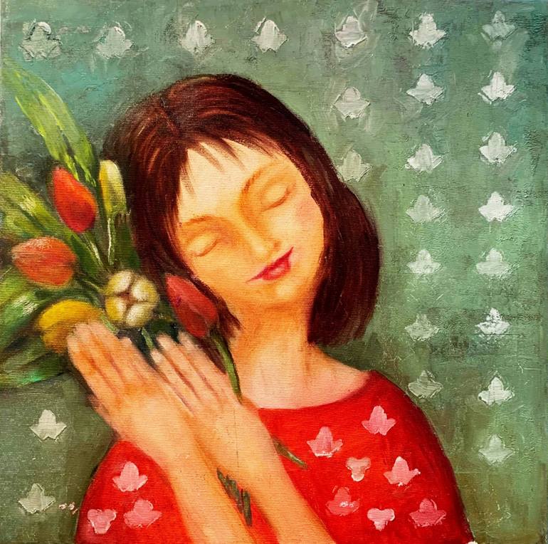 Print of Illustration Love Paintings by Olga Vedyagina