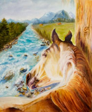 Original Horse Paintings by Olga Vedyagina