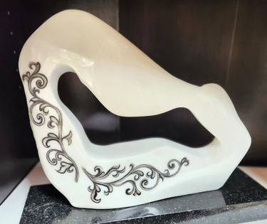Original Abstract Expressionism Abstract Sculpture by Frances Listou