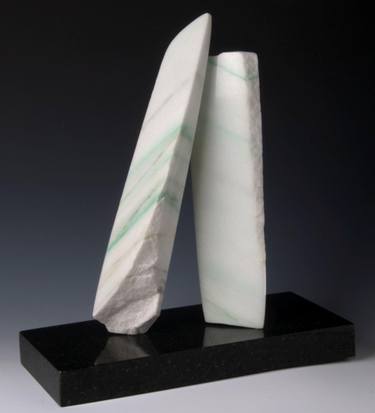 Original Art Deco Abstract Sculpture by Frances Listou