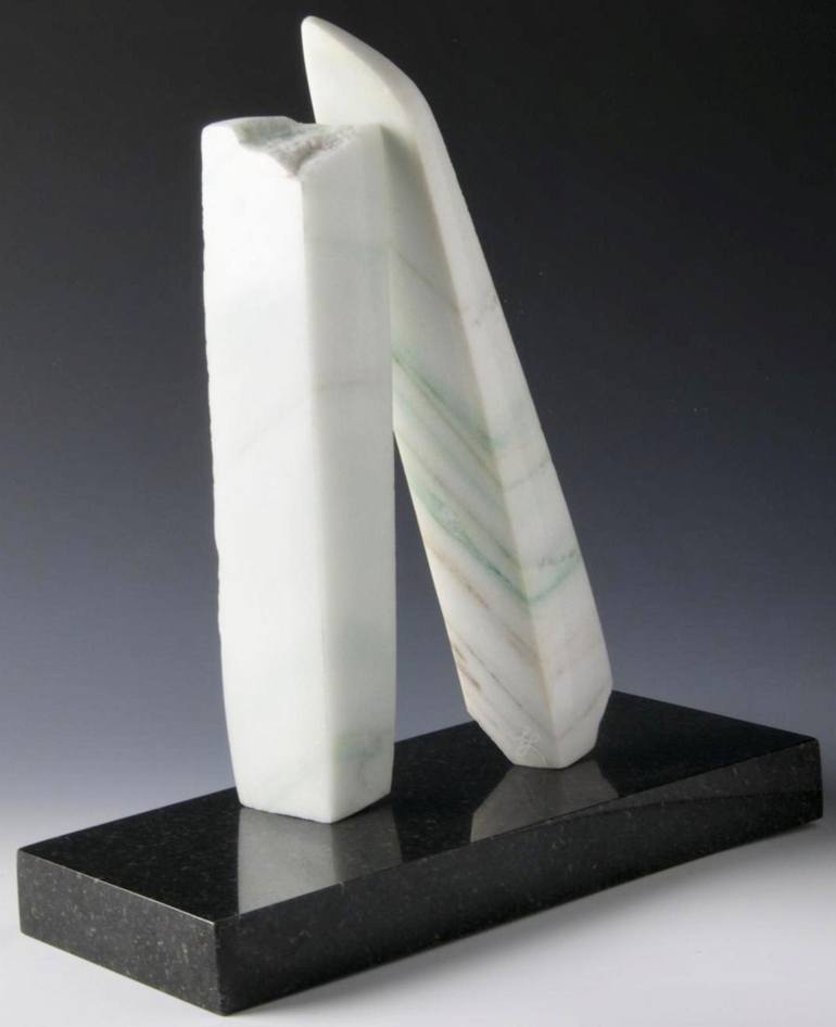 Original Art Deco Abstract Sculpture by Frances Listou