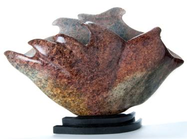 Original Art Deco Abstract Sculpture by Frances Listou