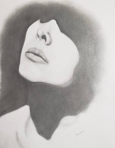 Woman Shadow Face in Graphite thumb