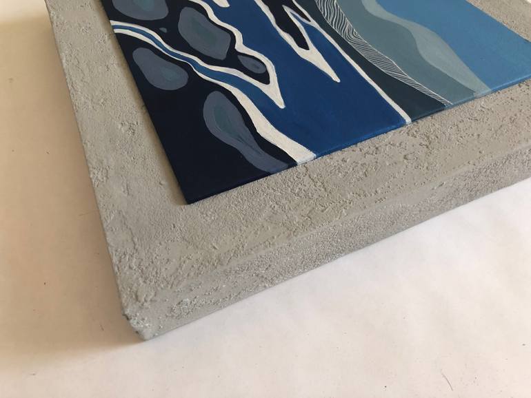 Original Art Deco Abstract Painting by Varvara Tsoy