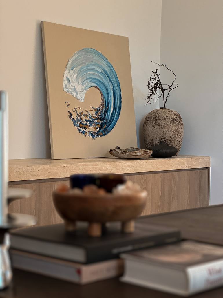 Original Minimalism Abstract Painting by Denise Quah