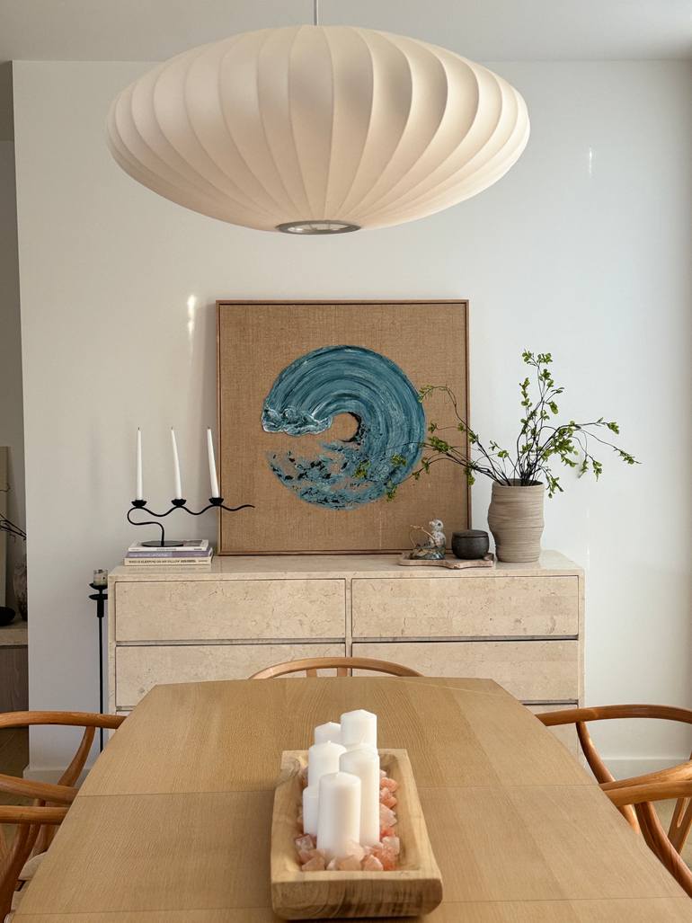 Original Minimalism Abstract Painting by Denise Quah