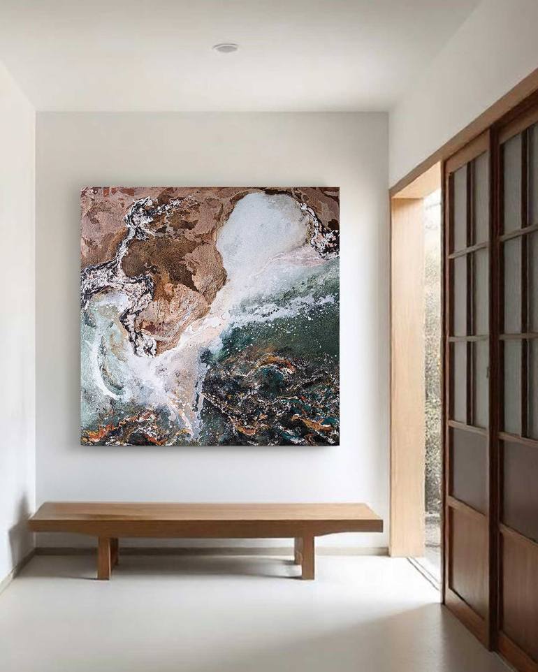 Original Contemporary Abstract Painting by Denise Quah