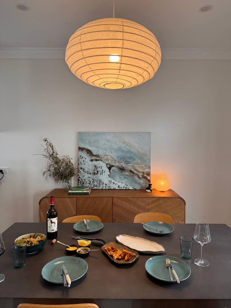 Original Contemporary Abstract Painting by Denise Quah