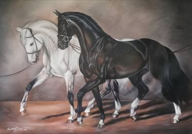 Original Horse Paintings by Macister Rodríguez