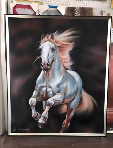 Original Horse Paintings by Macister Rodríguez