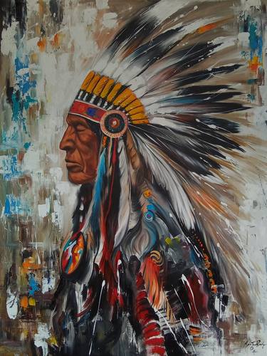 Native American Indian thumb